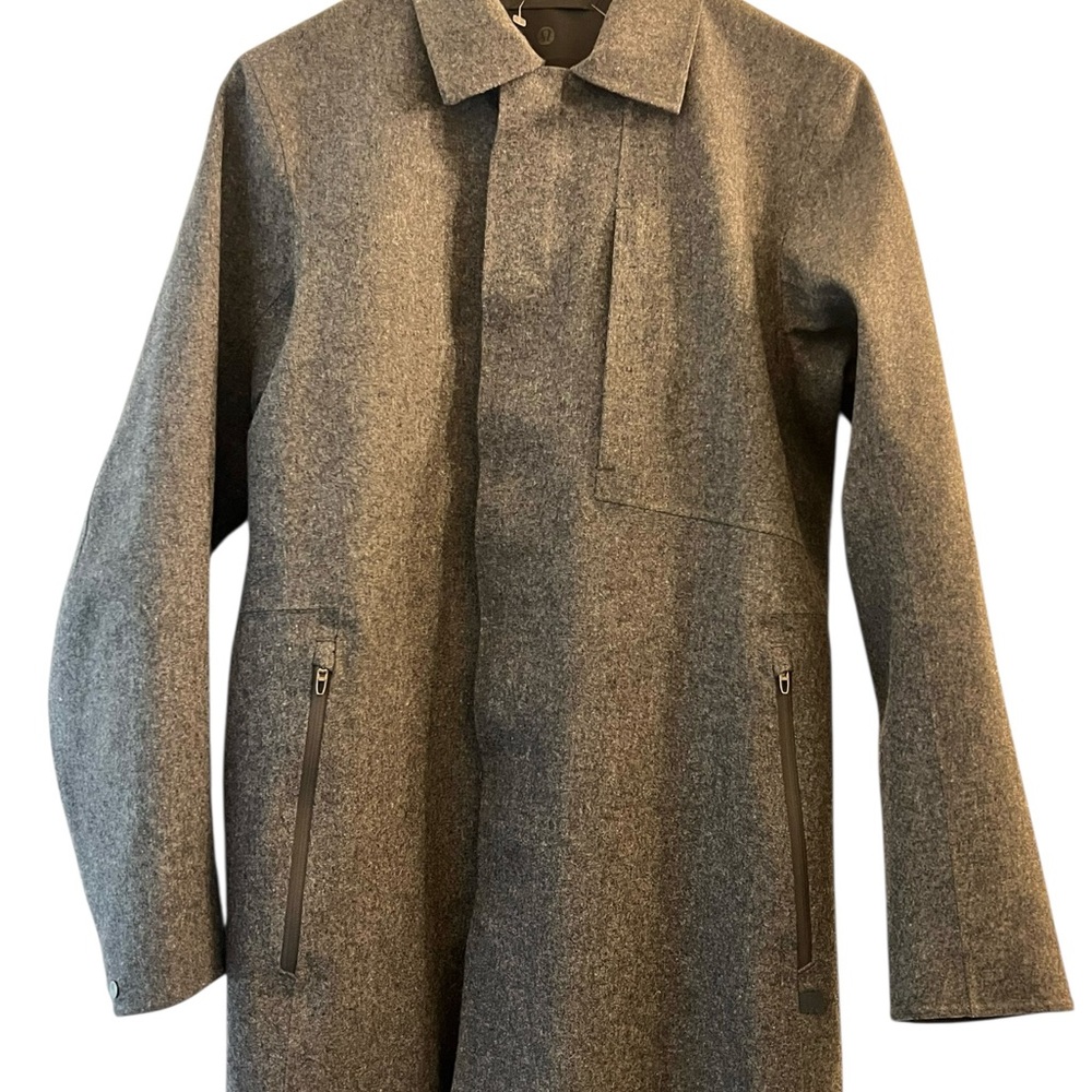 Lululemon men’s driver lGray light Wool jacket